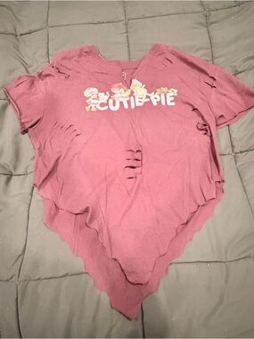 Cutie-Pie Pink Kids One-Piece Tee
